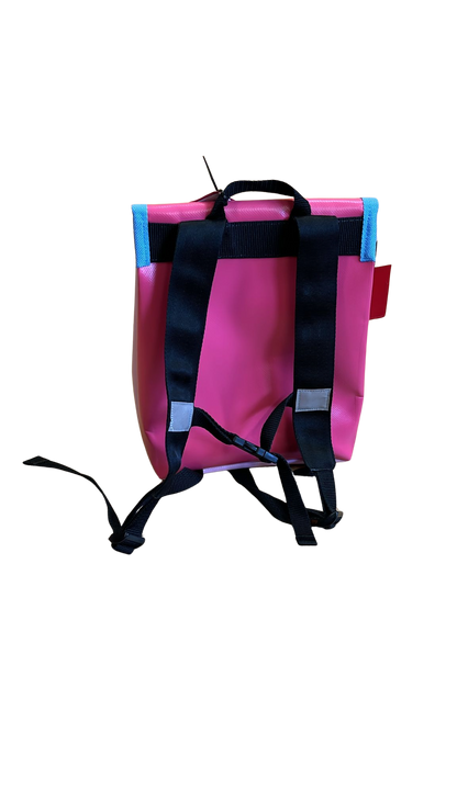 Kindergartenrucksack Delfin Flipper Glitzer