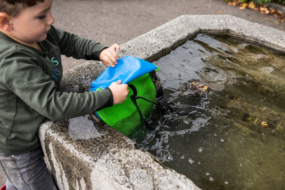 Kindergartenrucksack Dino Rex Glitzer