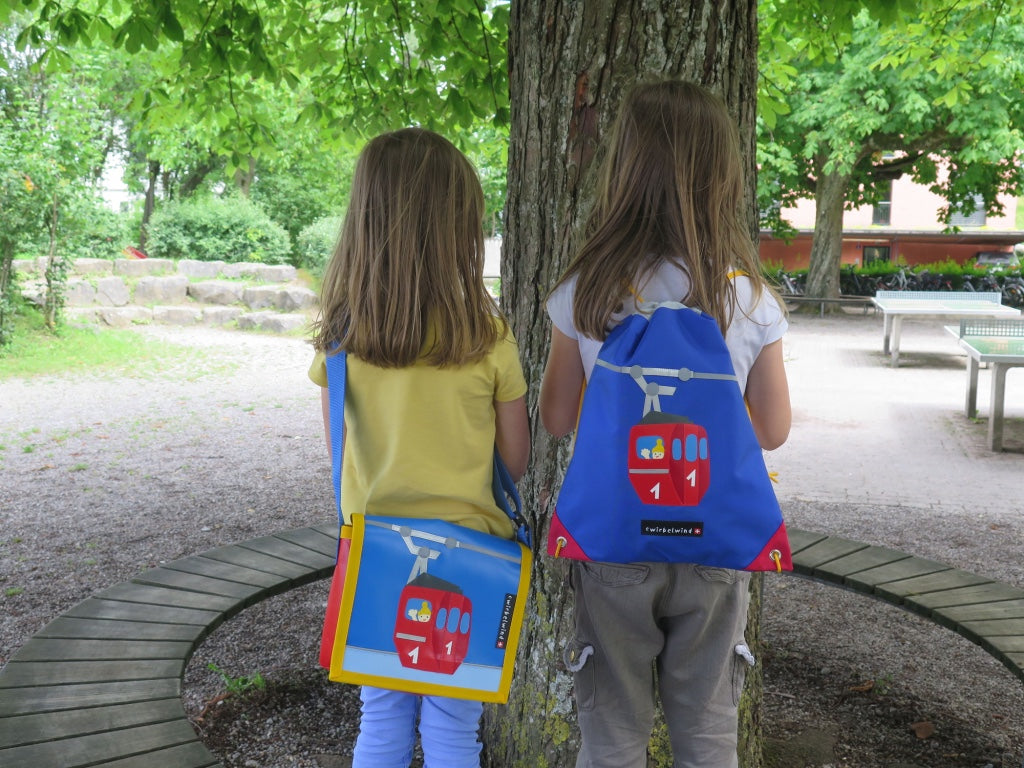 Kindergartentasche Seilbahn