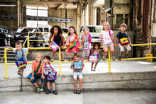 Kindergartentasche Traktor Pastell