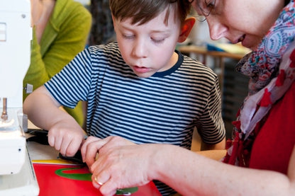 Kindergartentasche Feuerwehr 3 Glitzer