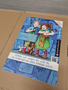 Bilderbuch und Hörspiel "Komm mit uns in den Kindergarten"