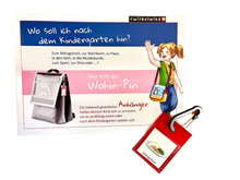 Kindergartentasche Kreativ blau