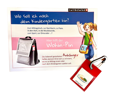 Kindergartentasche Kreativ blau