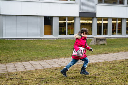Kindergartentasche Boho Rainbow Glitzer
