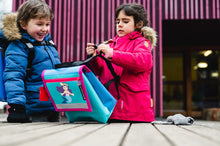 Kindergartenrucksack  Meerjungfrau Sirena Glitzer