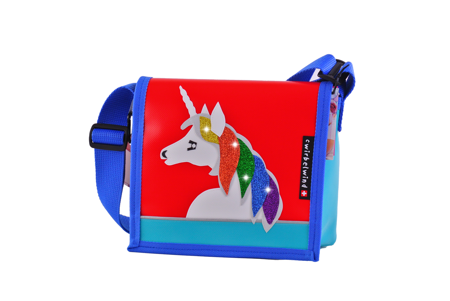 Kindergartentasche Einhorn Amy Rainbow Glitzer