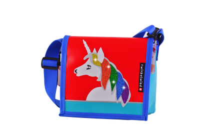 Kindergartentasche Einhorn Amy Rainbow Glitzer