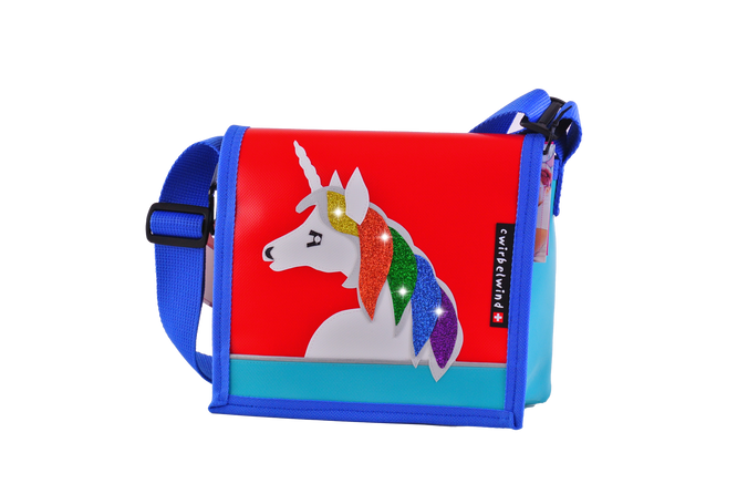 Kindergartentasche Einhorn Amy Rainbow Glitzer