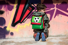 Kindergartenrucksack  Fussball blau