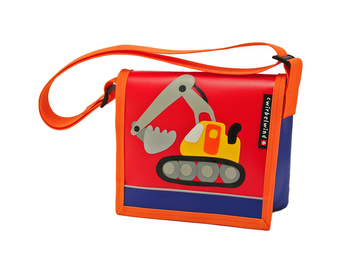 Kindergartentasche Bagger 3