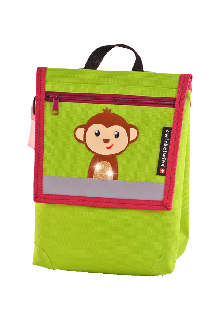 Kindergartenrucksack  Boho Äffli Canvas