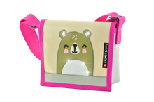 Kindergartentasche Boho Bär Glitzer