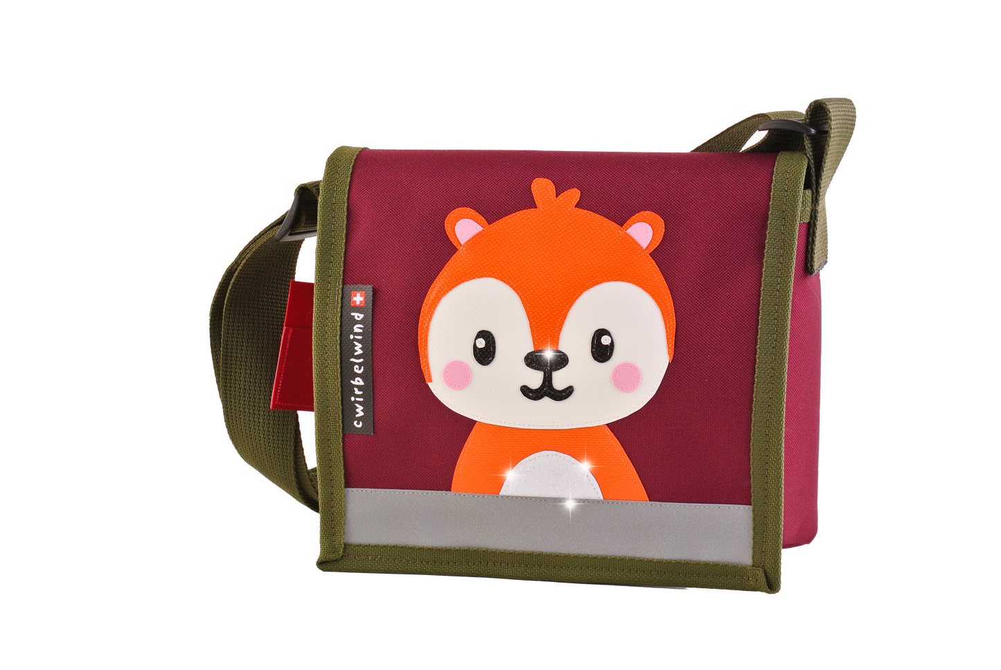 Kindergartentasche Boho Eichhörnchen Canvas