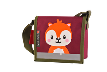 Kindergartentasche Boho Eichhörnchen Canvas