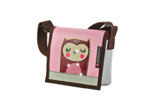 Kindergartentasche Boho Eule Glitzer