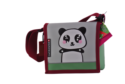 Kindergartentasche Boho Panda Glitzer