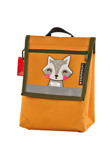 Kindergartenrucksack  Boho Waschbär Canvas