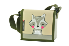 Kindergartentasche Boho Waschbär Glitzer