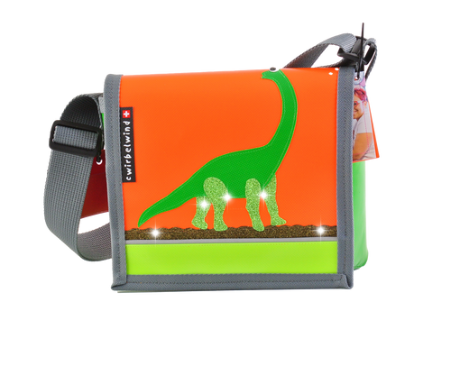 Kindergartentasche Brachiosaurus Glitzer
