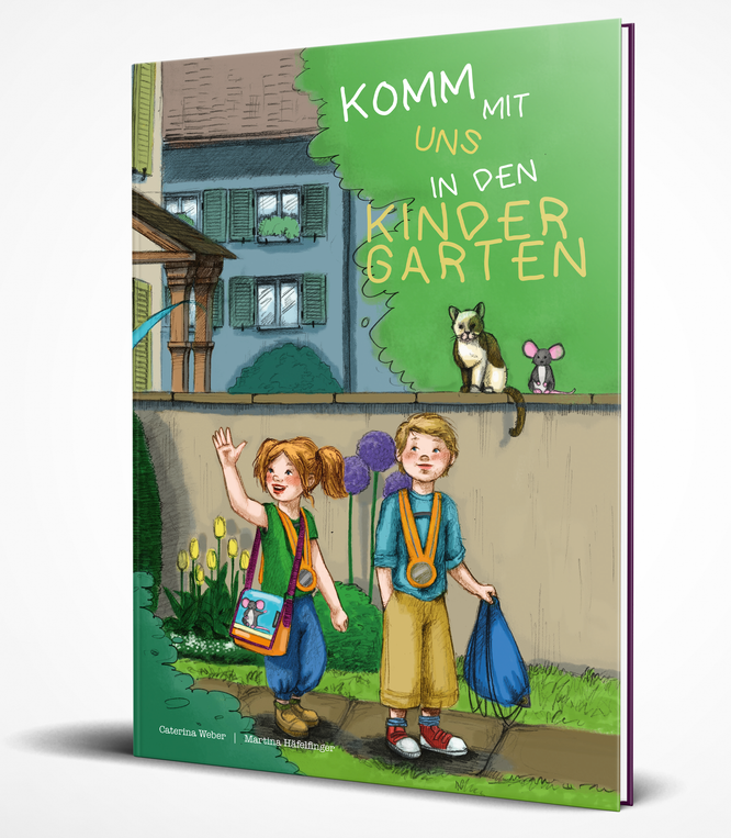 Bilderbuch "Komm mit uns in den Kindergarten"