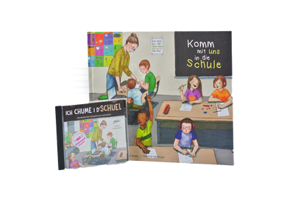 Bilderbuch und Hörspiel "Komm mit uns in die Schule"