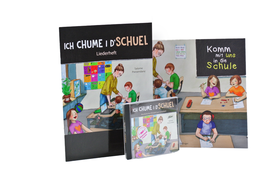 3-er Set "Komm mit uns in die Schule"