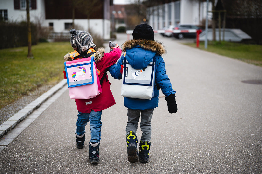 Kindergartenrucksack Unicorn Glitzer