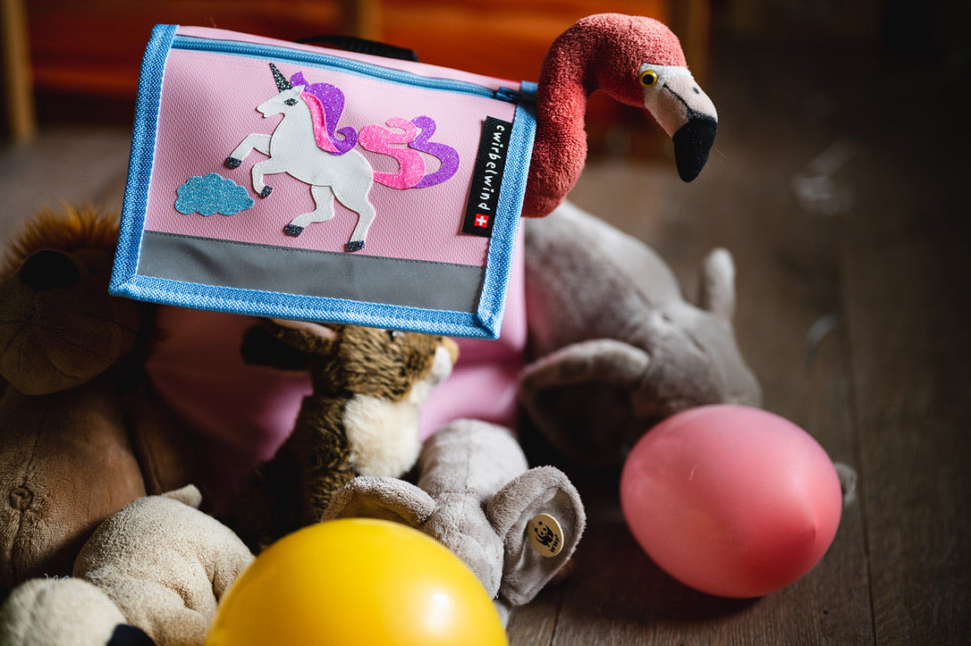 Kindergartenrucksack Einhorn Cornita Glitzer