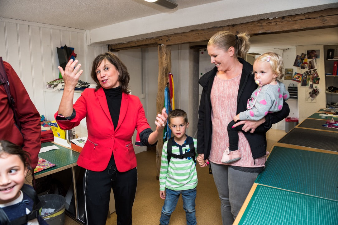 Kindergartentasche Fido Glitzer