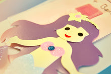 Kindergartentasche Meerjungfrau Sirena Glitzer Canvas