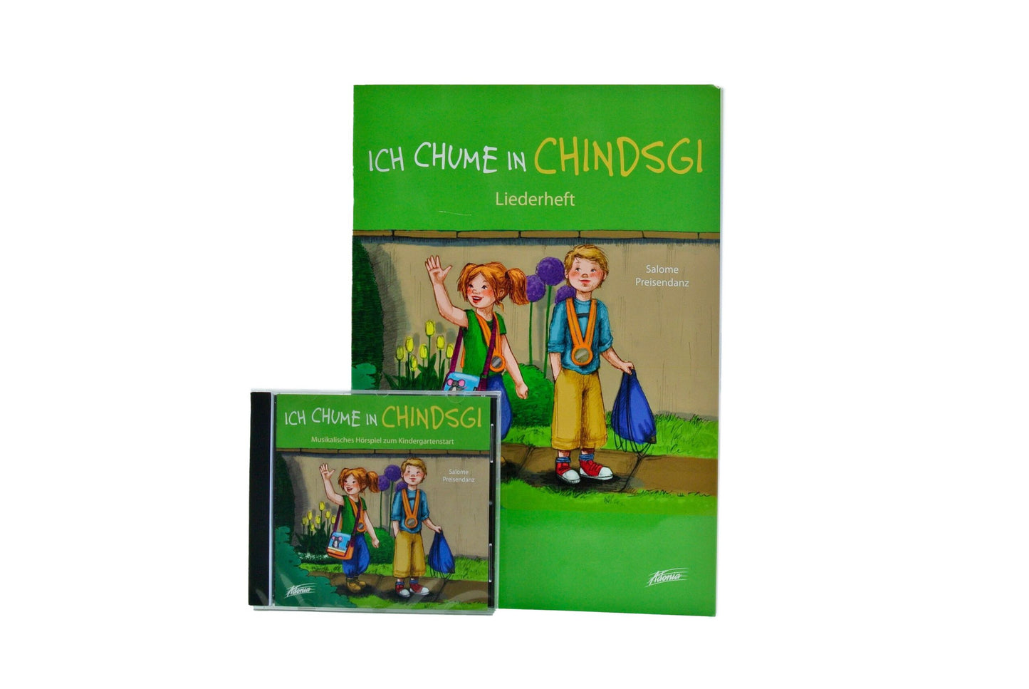 Hörspiel und Notenheft "Komm mit uns in den Kindergarten"