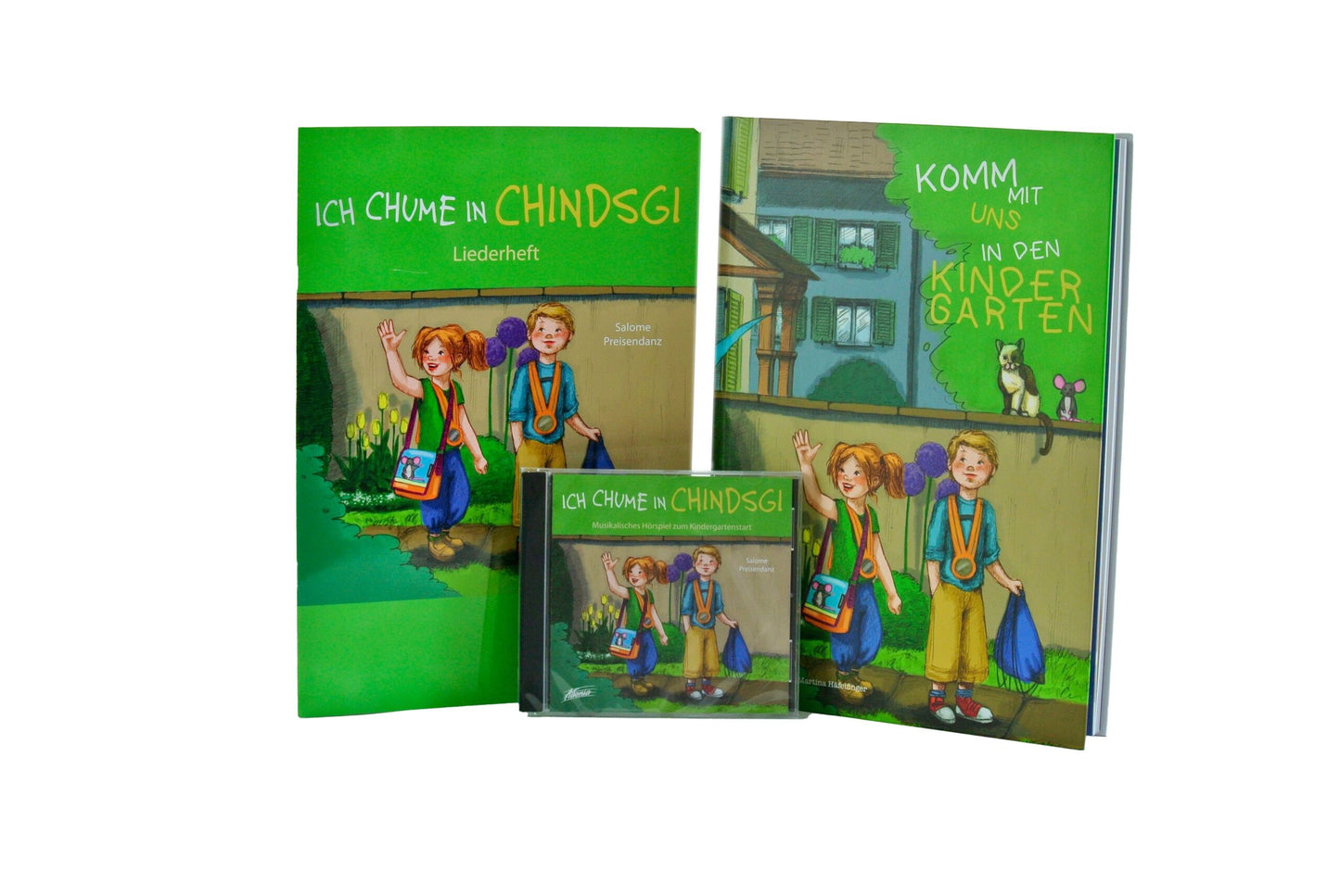 3-er Set "Komm mit uns in den Kindergarten"