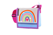 Kindergartentasche Regenbogen Glitzer