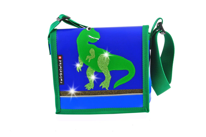 Kindergartentasche Dino Rex Glitzer