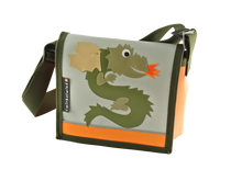 Kindergartentasche Drache Pastell