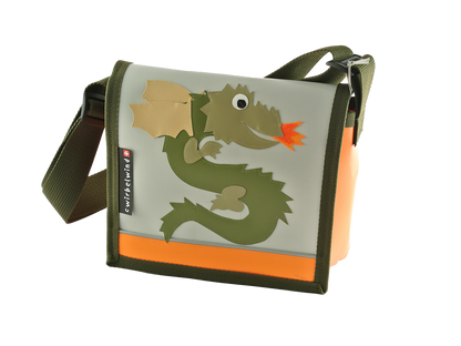 Kindergartentasche Drache Pastell