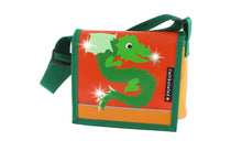 Kindergartentasche Drache Glitzer