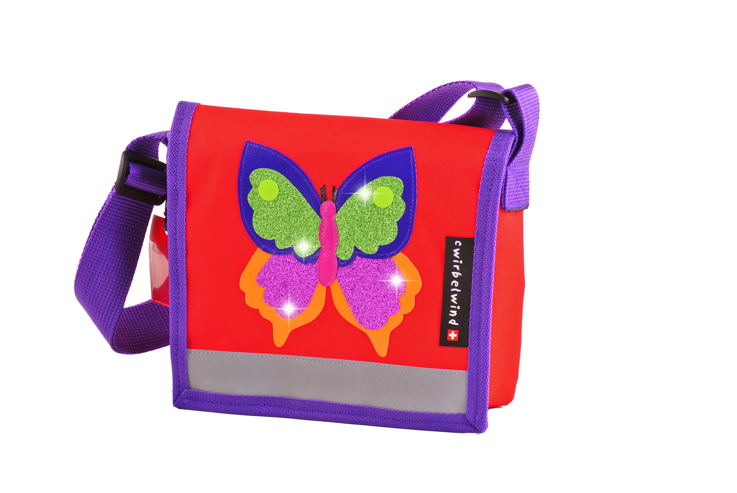 Kindergartentasche Schmetterling Emily Glitzer Canvas