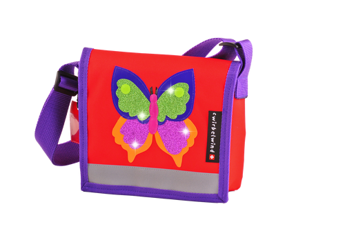 Kindergartentasche Schmetterling Emily Glitzer Canvas