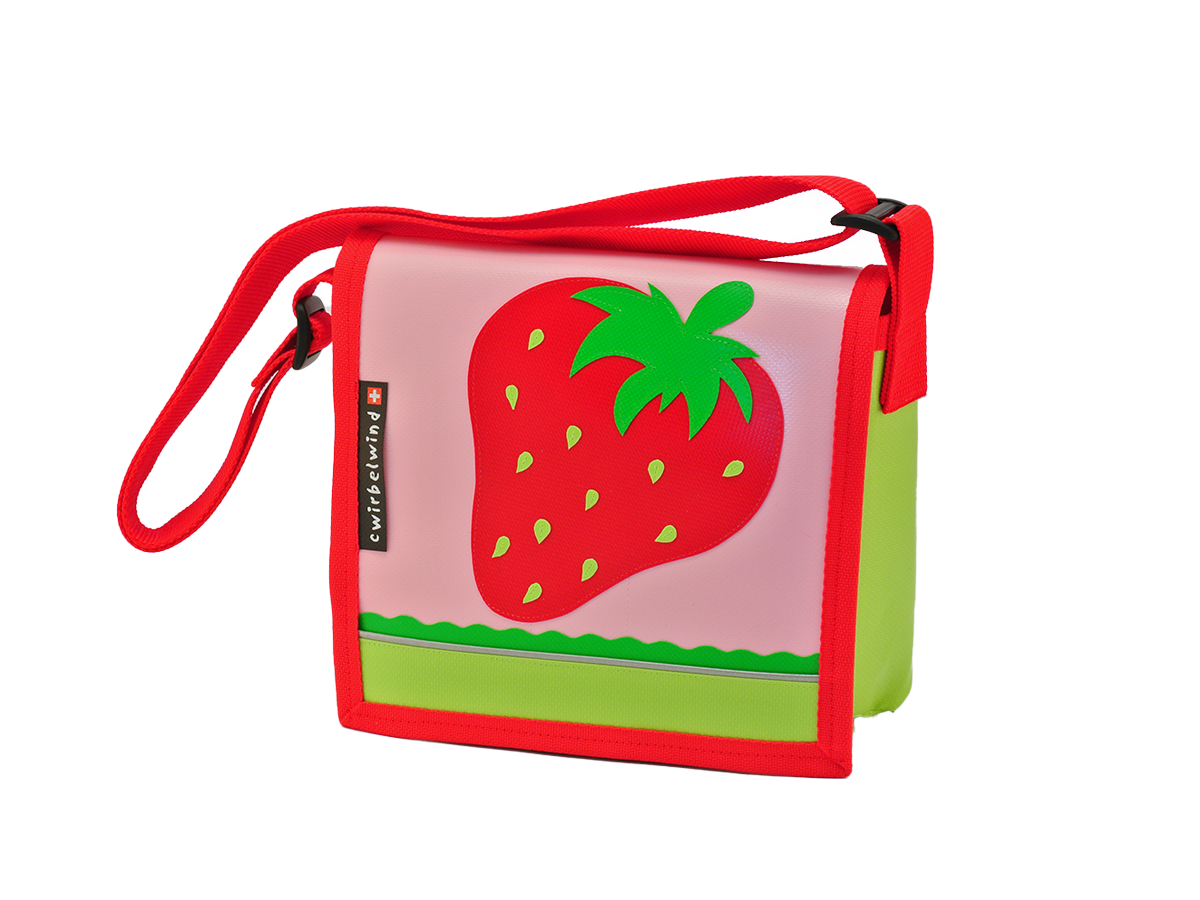 Kindergartentasche Erdbeere