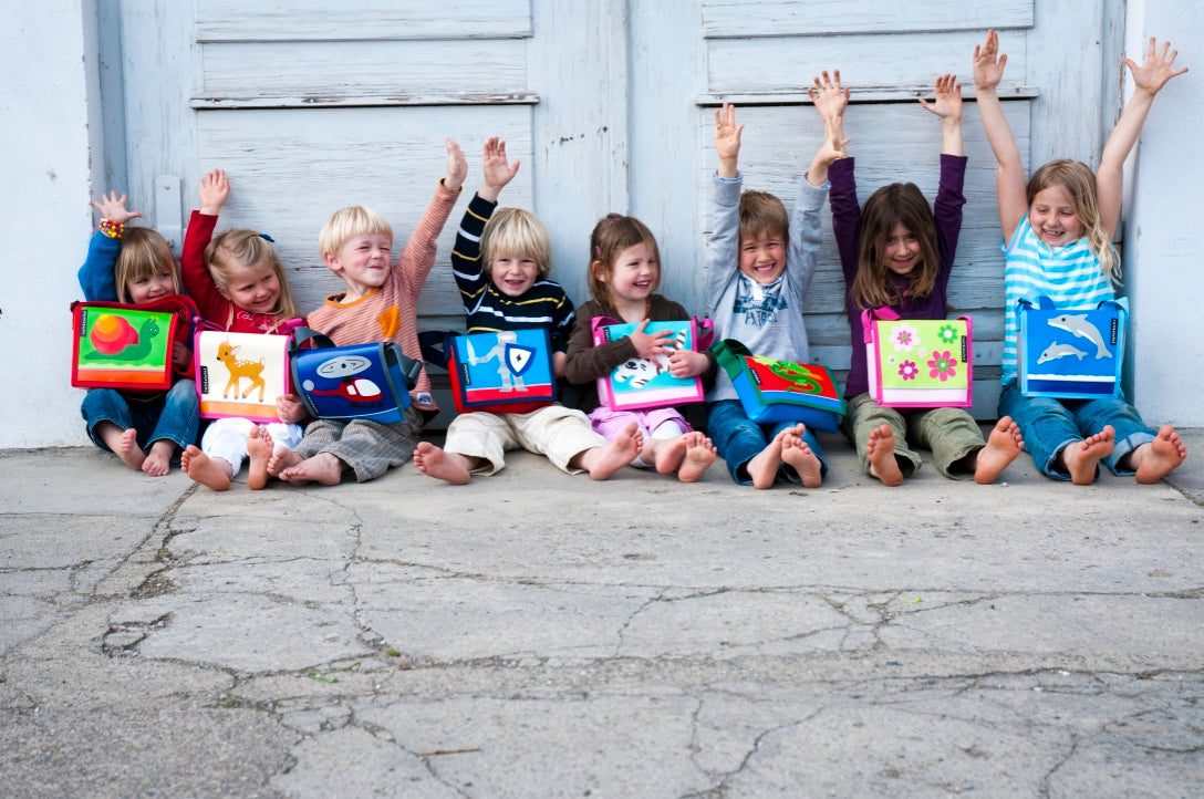 Kindergartentasche Orka Glitzer