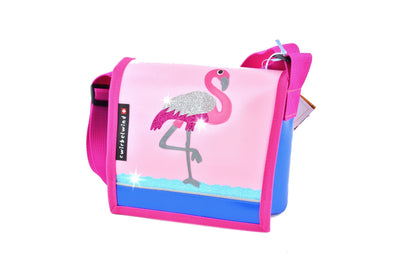 Kindergartentasche Flamingo Glitzer