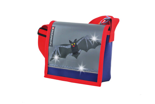 Kindergartentasche Fledermaus Glitzer