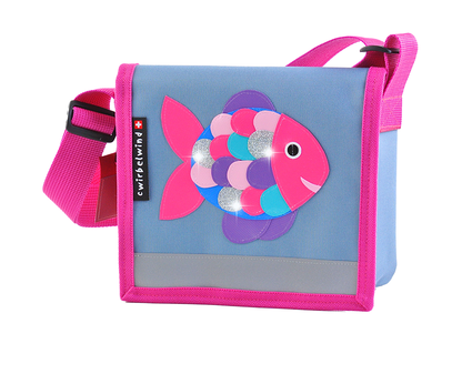 Kindergartentasche Glitzerfisch Canvas