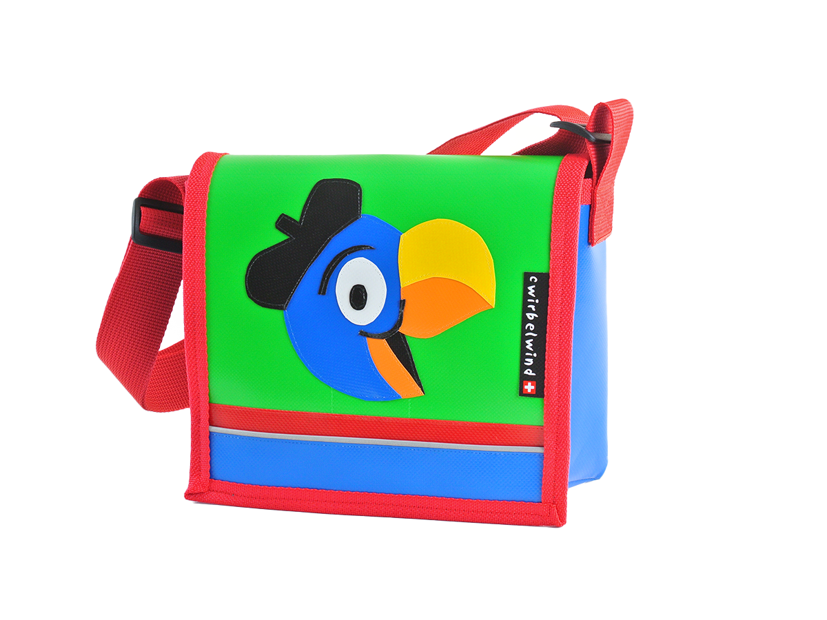 Kindergartentasche Globi grün