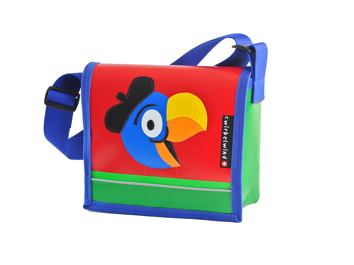 Kindergartentasche Globi rot
