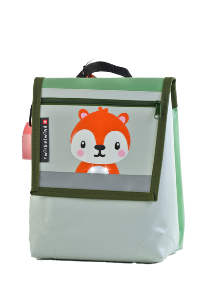 Kindergartenrucksack  Boho Eichhörnchen Glitzer