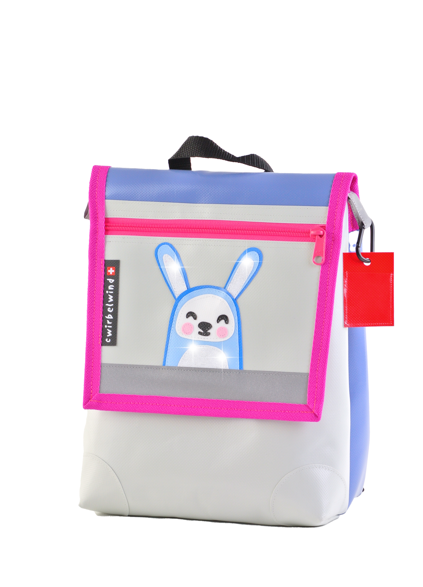 Kindergartenrucksack  Boho Häsli Glitzer