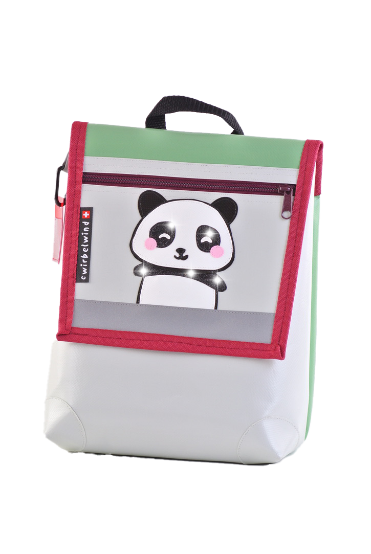 Kindergartenrucksack  Boho Panda Glitzer